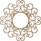 Ekena Millwork Reims Wood Fretwork Pierced Ceiling Medallion, Red Oak, 38"OD x 14 1/2"ID x 1/4"T CMWP38X38X0250RERO - alternate 3